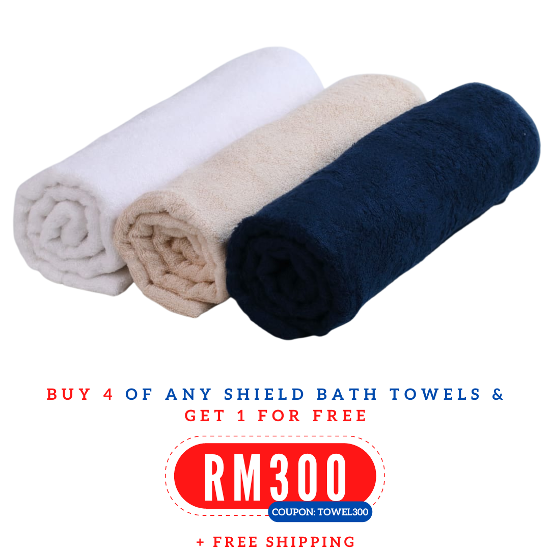 BUY 2 Antimicrobial Bath Towel for RM150 – ShieldsYou